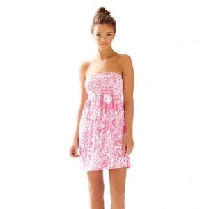 Lilly Pulitzer Get Spotted Brigitte Style Dress Cover Up Size Medium